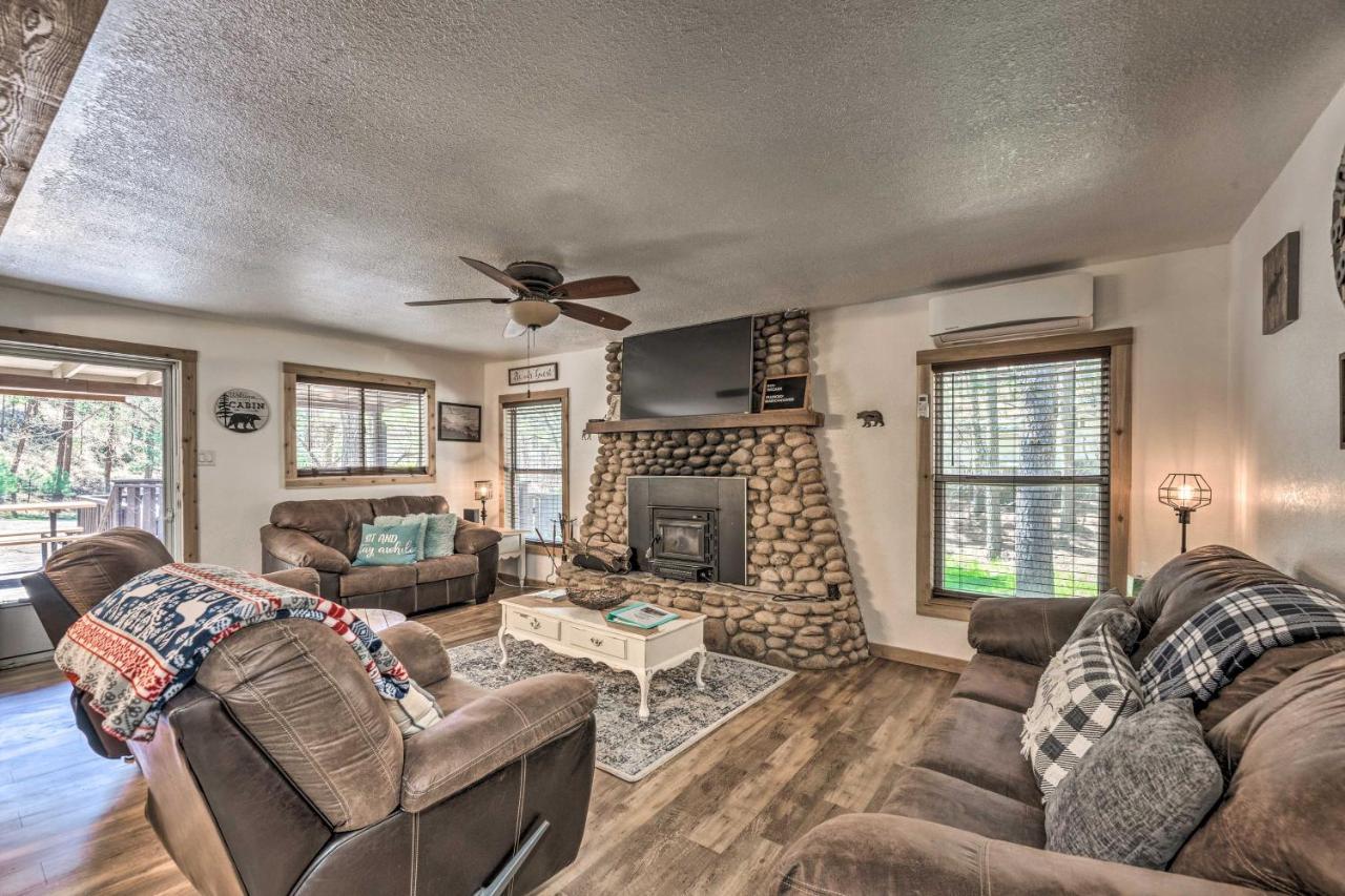 Tranquil Cabin With Stream And Deck Near Dtwn Ruidoso! Exterior foto