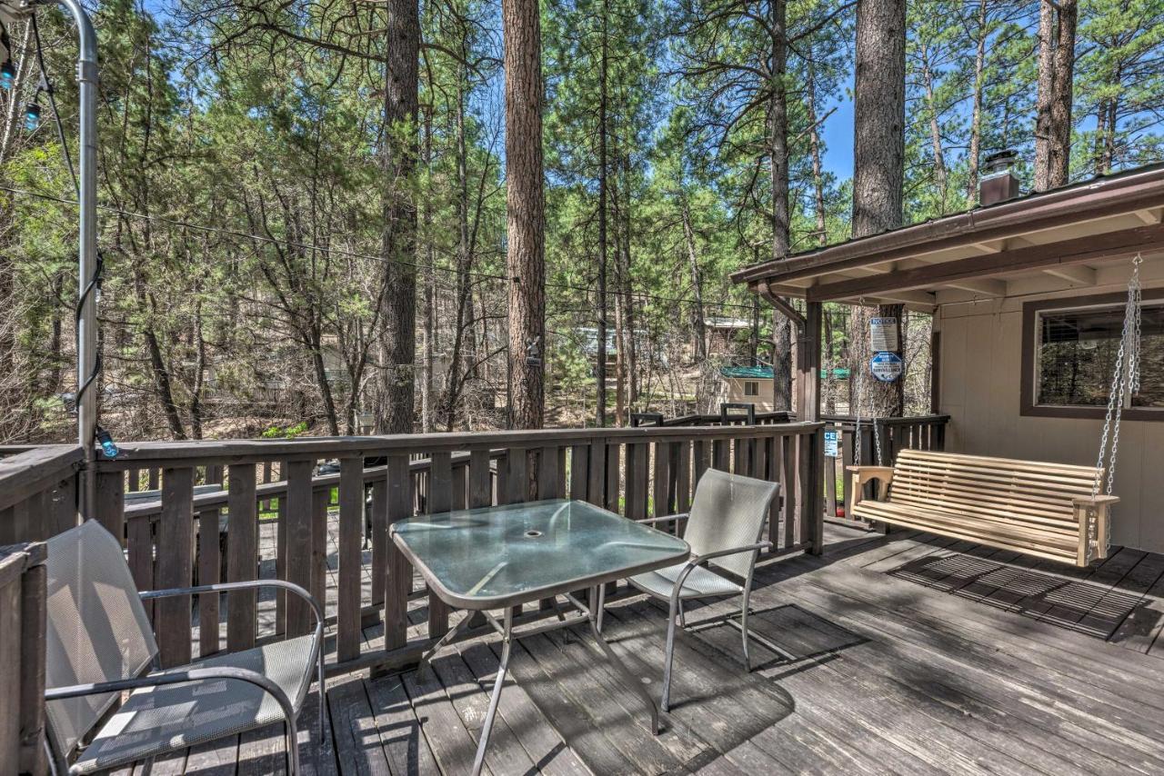 Tranquil Cabin With Stream And Deck Near Dtwn Ruidoso! Exterior foto