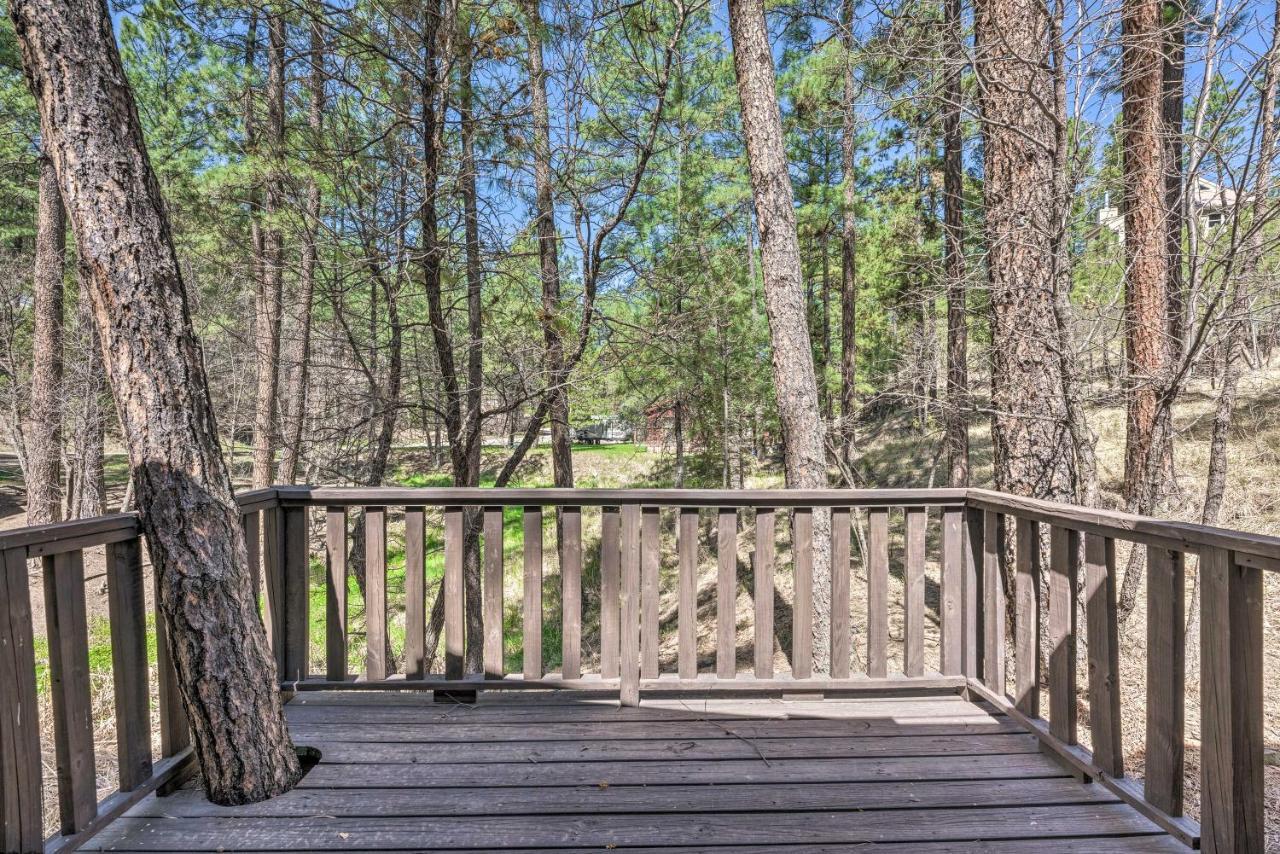 Tranquil Cabin With Stream And Deck Near Dtwn Ruidoso! Exterior foto